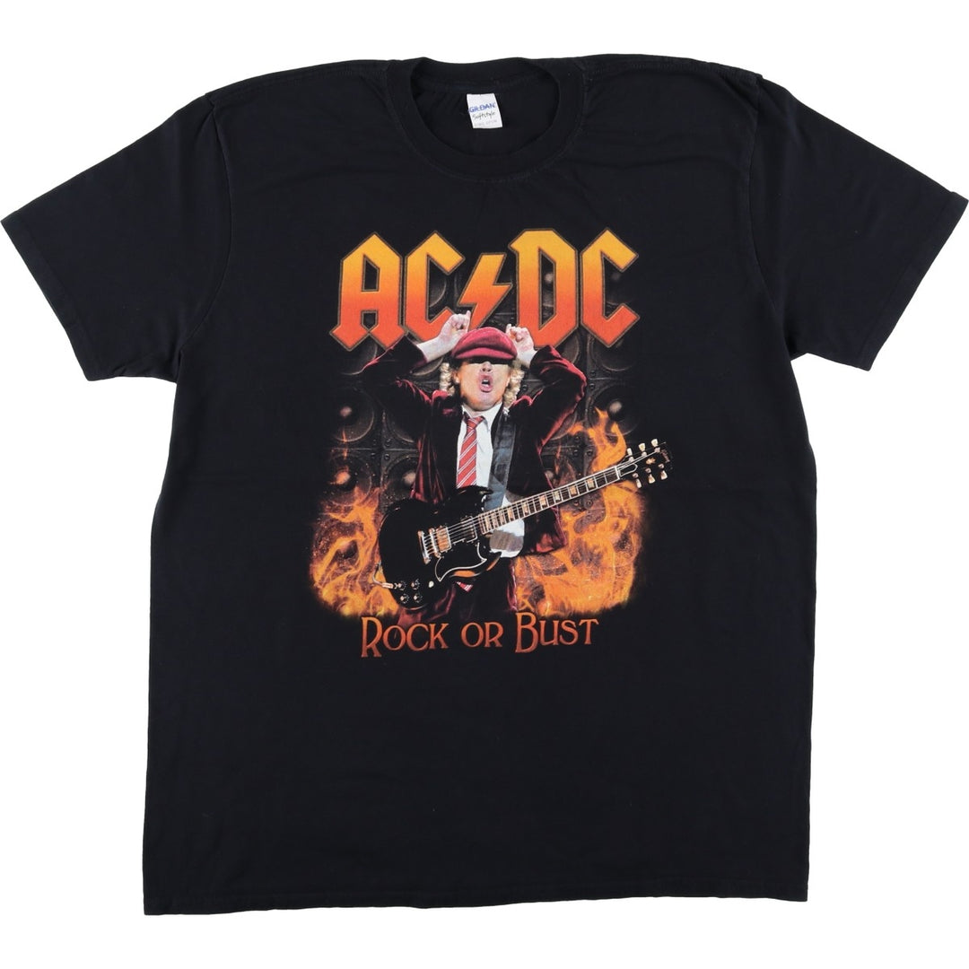 Gildan AC cotton black type Vintage Second Hand
