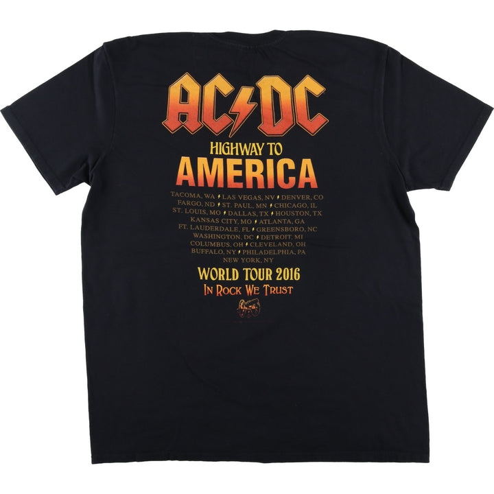 Gildan AC cotton black type Vintage Second Hand