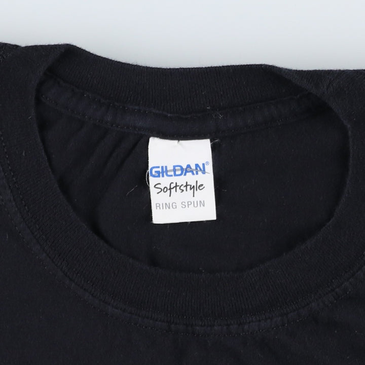 Gildan AC cotton black type Vintage Second Hand