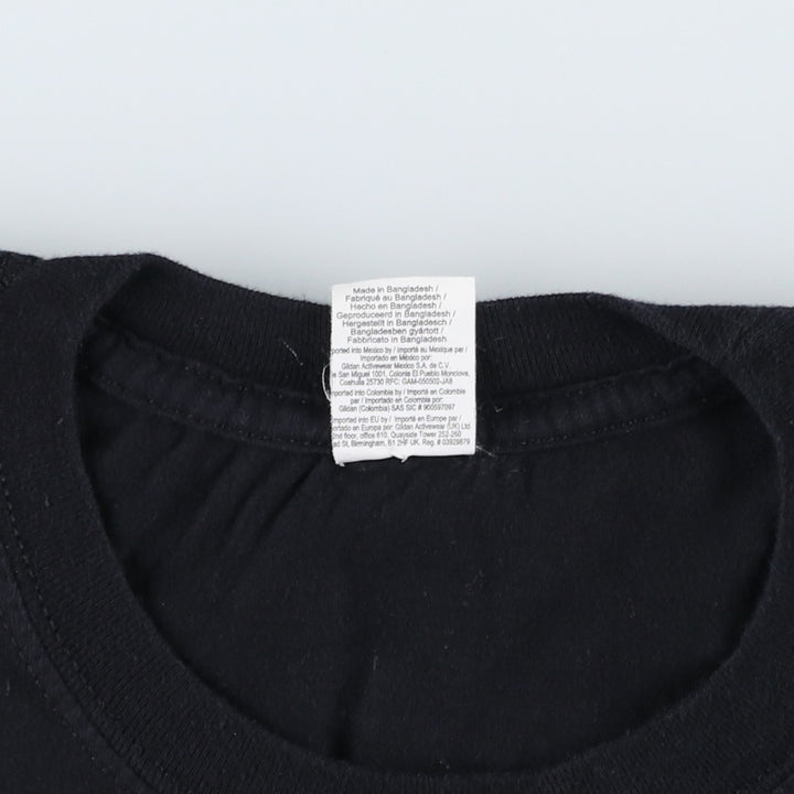 Gildan AC cotton black type Vintage Second Hand