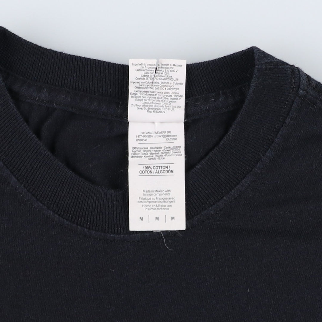 Gildan GOD SMACK Band T-shirt, Men's Size M (approx.) cotton black type Vintage Second Hand