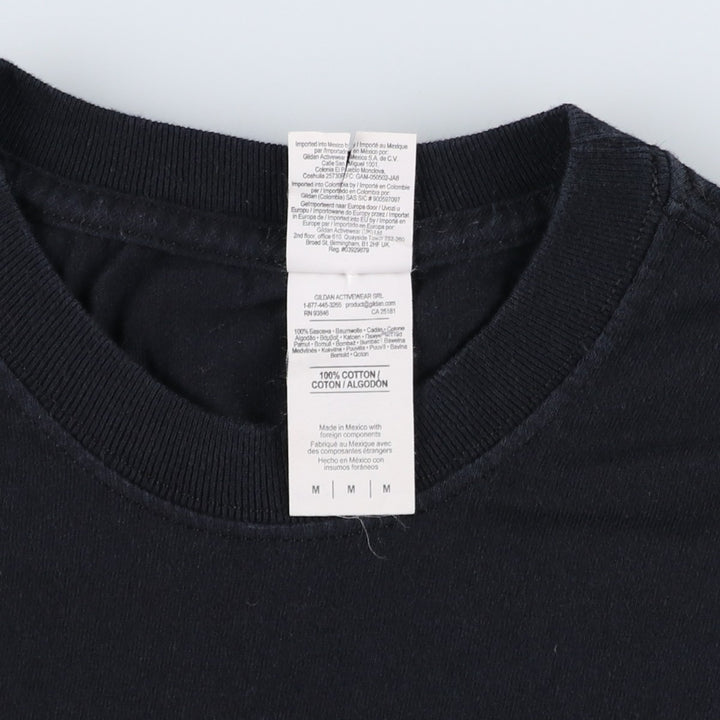 Gildan GOD SMACK Band T-shirt, Men's Size M (approx.) cotton black type Vintage Second Hand