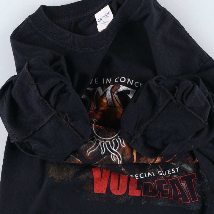 Gildan GOD SMACK Band T-shirt, Men's Size M (approx.) cotton black type Vintage Second Hand