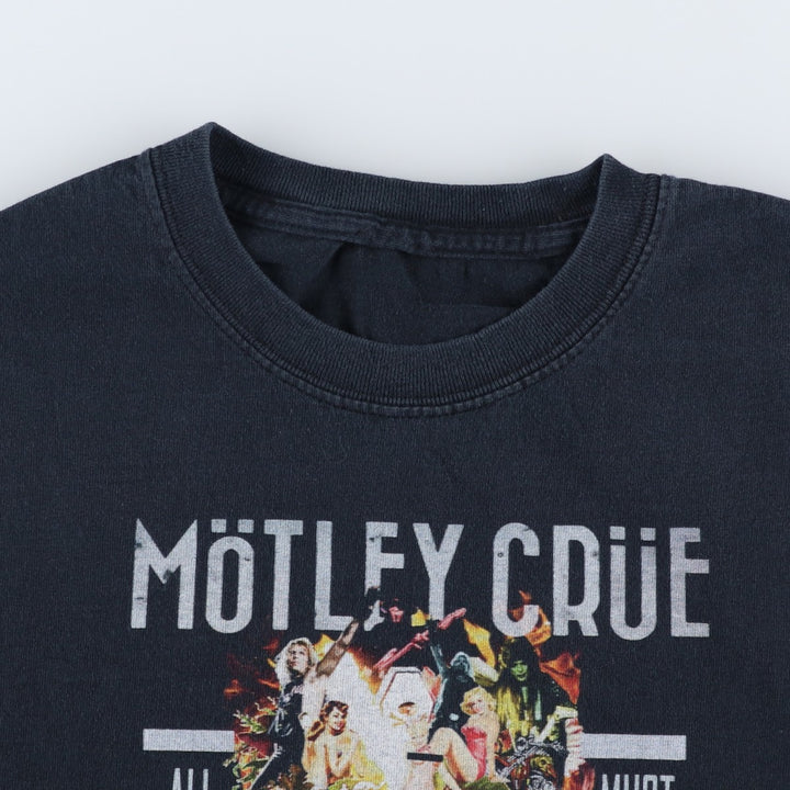 Mötley Crüe band t-shirt, men's size XL. unclear black type Vintage Second Hand