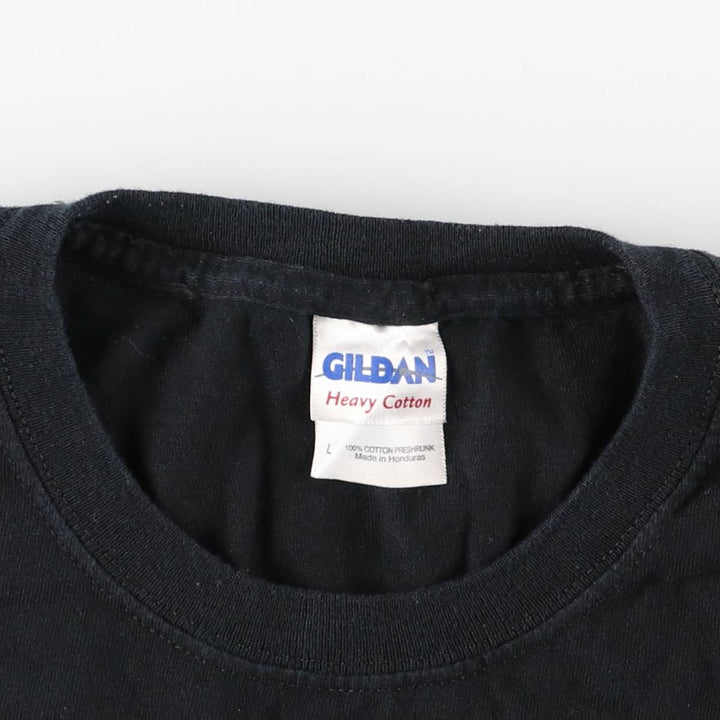 Gildan AC cotton black type Vintage Second Hand