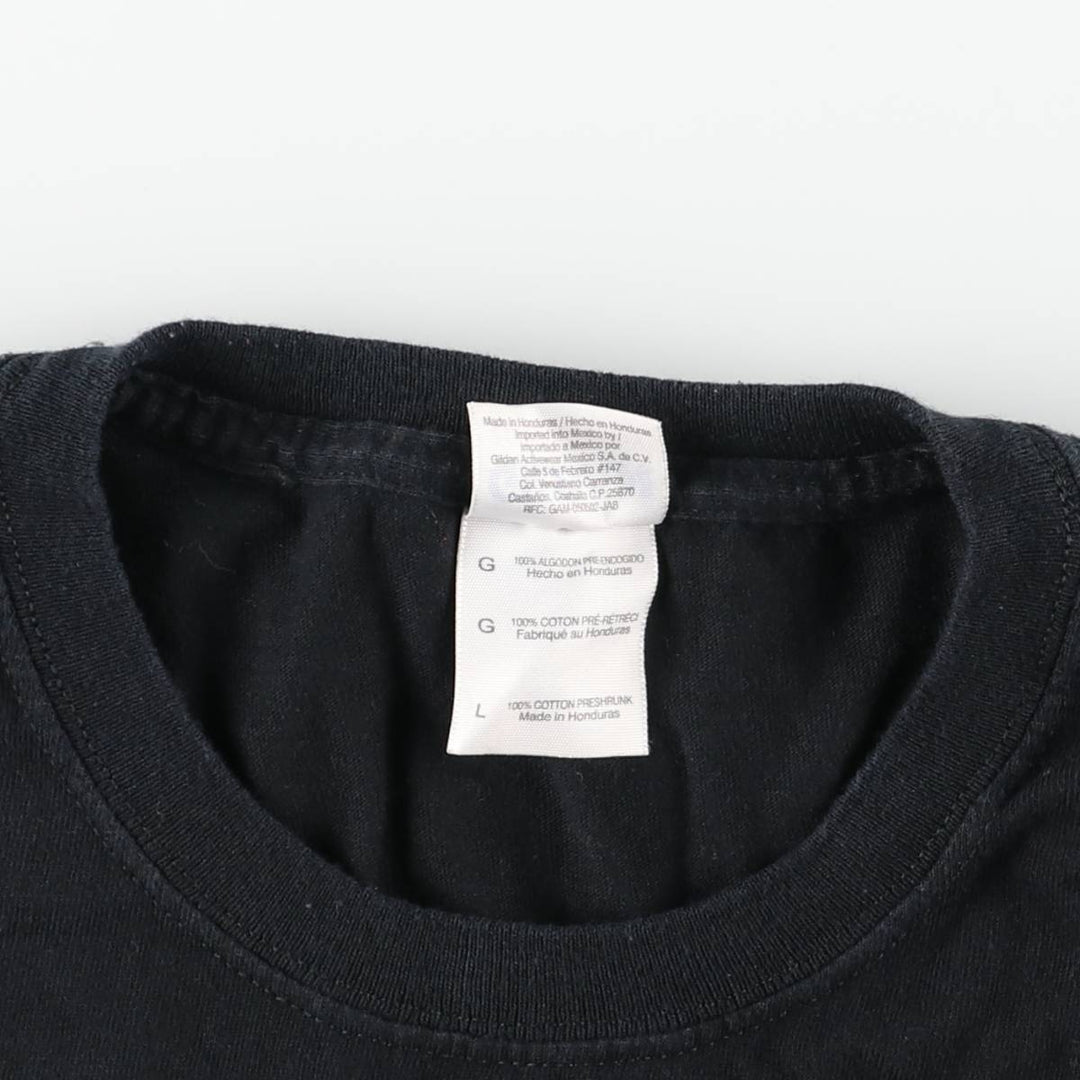 Gildan AC cotton black type Vintage Second Hand