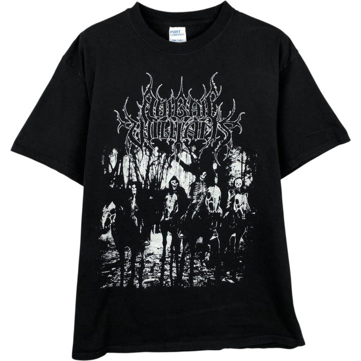 Port and Company Abigail Williams Band T-shirt (Men's Size M) cotton black type Vintage Second Hand