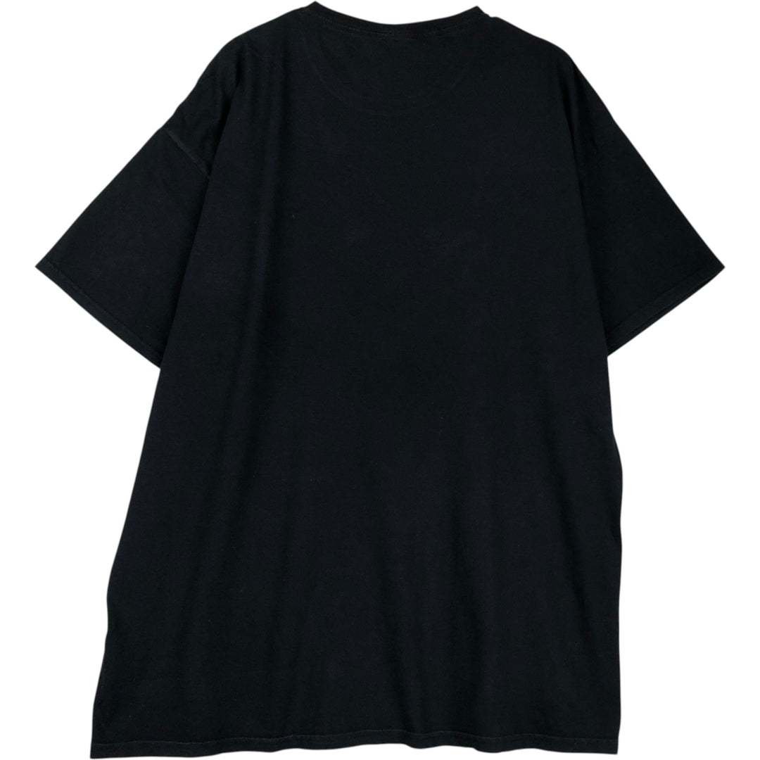 2PAC Wrap T-Shirt, Men's XXL equivalent, Crew Neck cotton black type Vintage Second Hand
