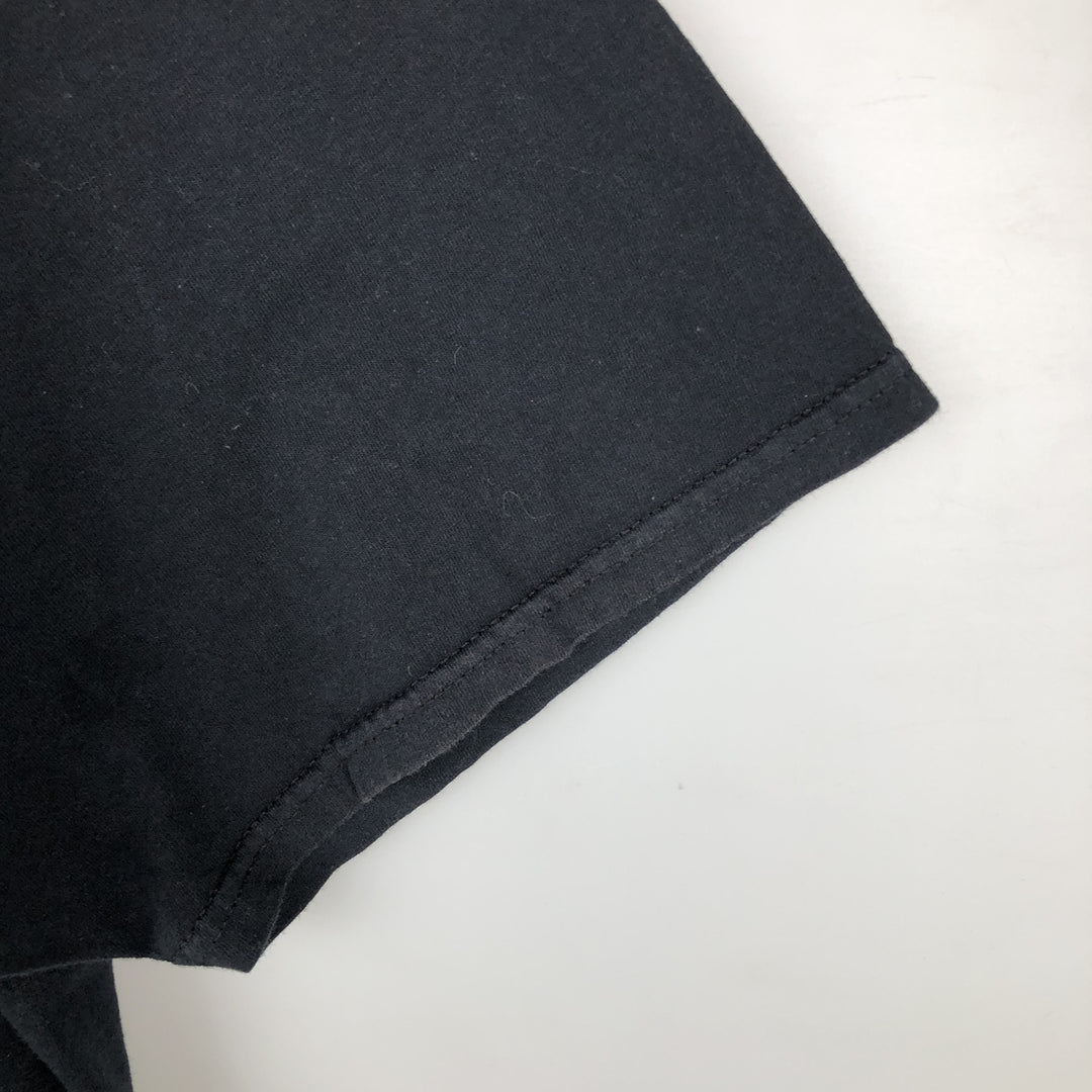 2PAC Wrap T-Shirt, Men's XXL equivalent, Crew Neck cotton black type Vintage Second Hand