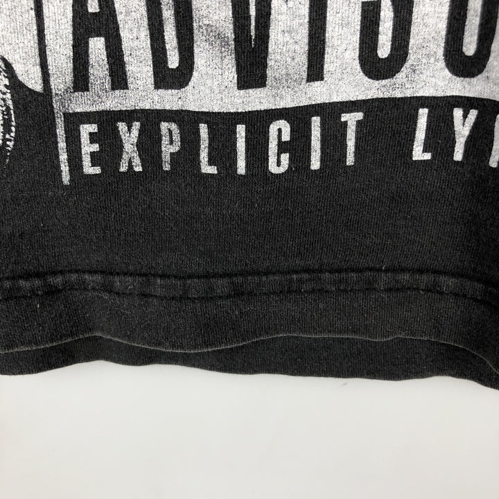Icedout Clothing Wrap T-Shirt, Men's XL equivalent cotton black type Vintage Second Hand