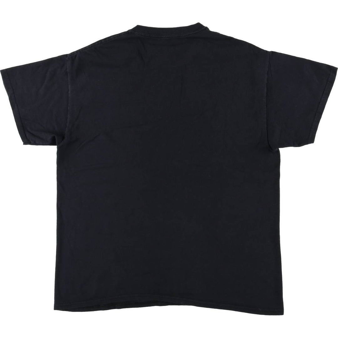 QUEEN Band T-shirt, Men's L size cotton black type Vintage Second Hand