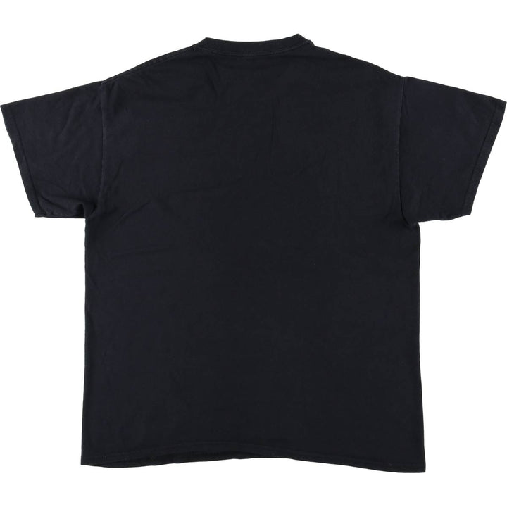 QUEEN Band T-shirt, Men's L size cotton black type Vintage Second Hand