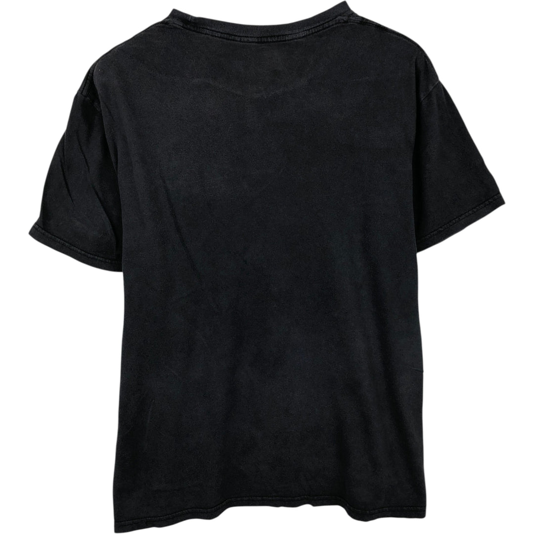 LED ZEPPELIN Led Zeppelin Band T-shirt Band T Men's L size cotton black type Vintage Second Hand