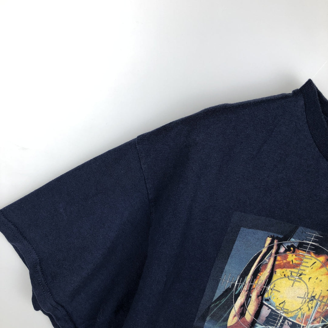 DEF LEPPARD Def Leppard Band T-shirt Band T Men's XL size unclear navy blue type Vintage Second Hand