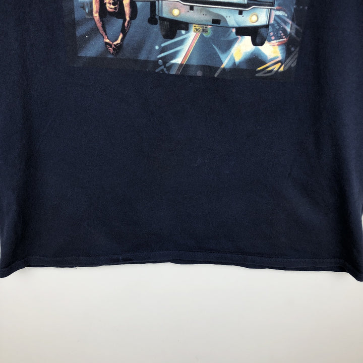 DEF LEPPARD Def Leppard Band T-shirt Band T Men's XL size unclear navy blue type Vintage Second Hand