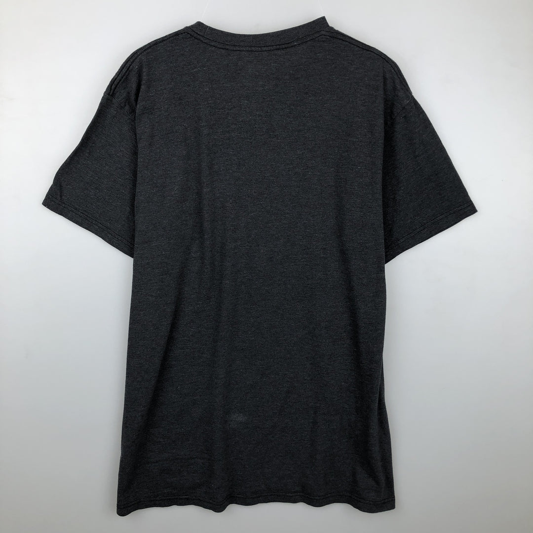 DEF LEPPARD Def Leppard Band T-shirt Band T Men's XL size unclear navy blue type Vintage Second Hand