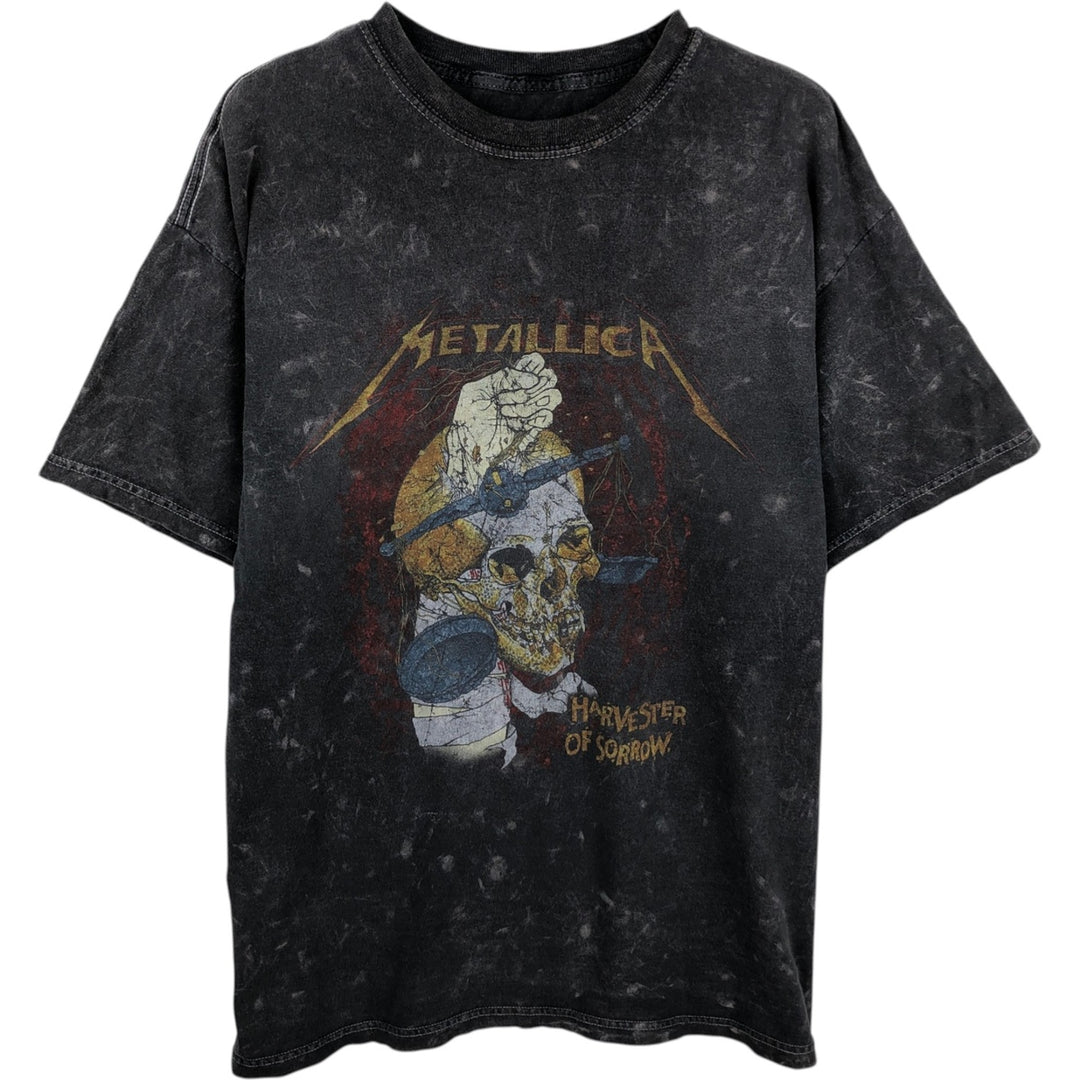 Metallica Metallica Band T-shirt Band T Men's L size unclear gray type Vintage Second Hand