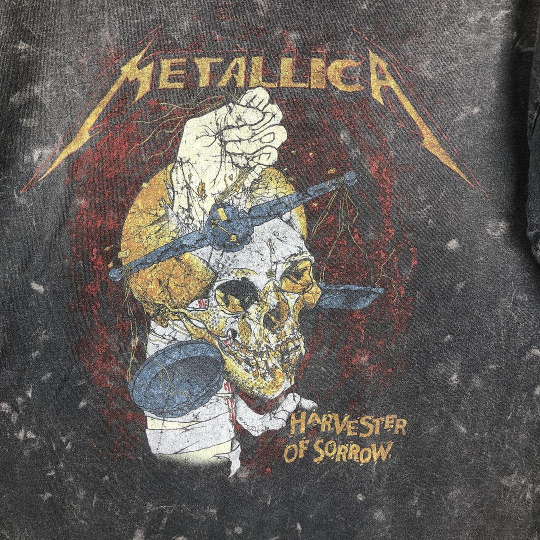 Metallica Metallica Band T-shirt Band T Men's L size unclear gray type Vintage Second Hand