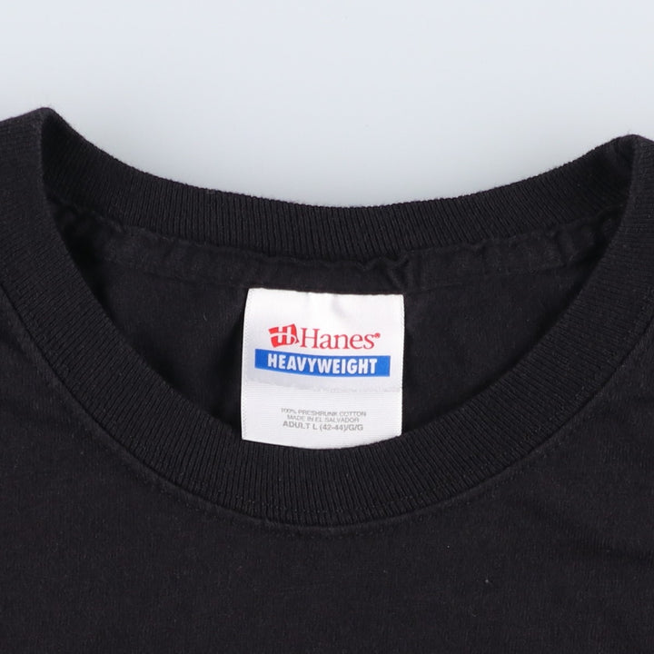 2000'S Hanes Aventura Band T-shirt, Men's Size L (approx.) cotton black type Vintage Second Hand