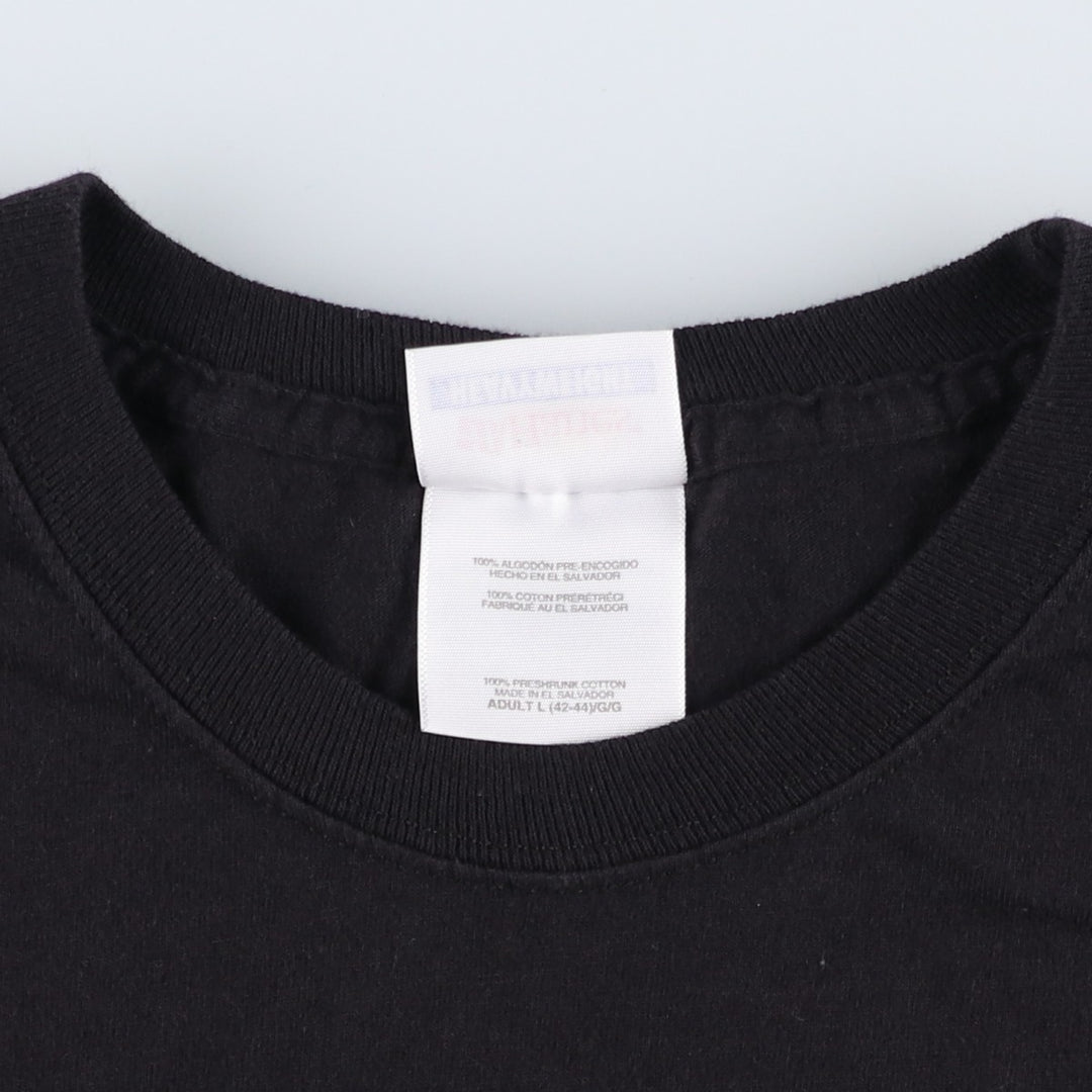 2000'S Hanes Aventura Band T-shirt, Men's Size L (approx.) cotton black type Vintage Second Hand