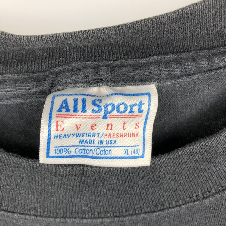 All Sport Events Tim McGraw Faith Hill Band T-Shirt, Made in USA, Men's XL equivalent. cotton black type Vintage Second Hand