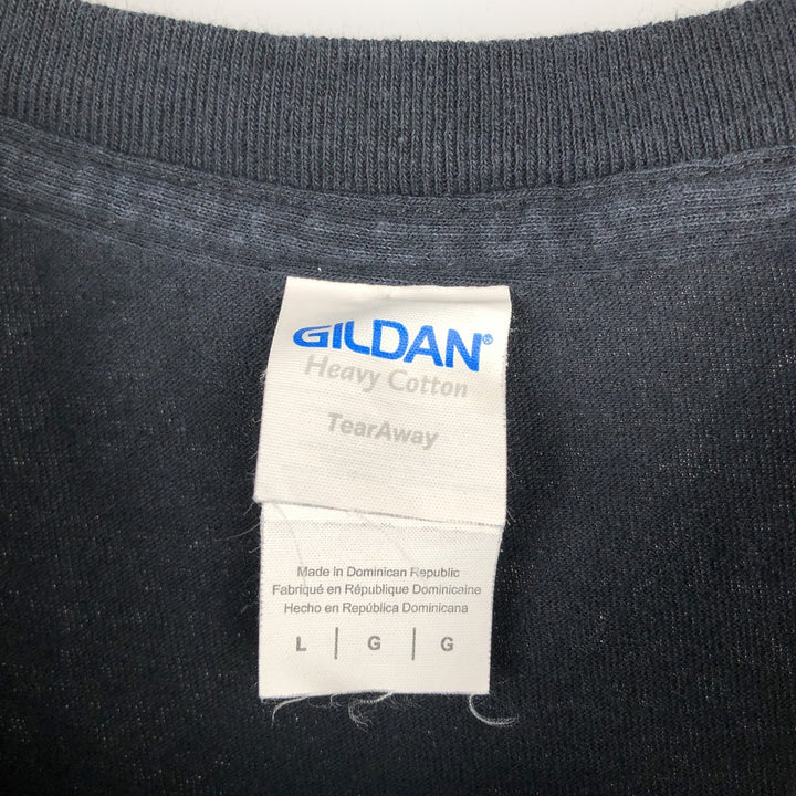Gildan Luminous Bodies Band T-Shirt (Men's Size L) cotton black type Vintage Second Hand
