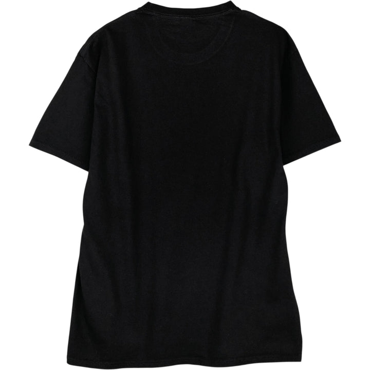 MISFITS Skull Pattern Band T-shirt, Men's L size cotton black type Vintage Second Hand