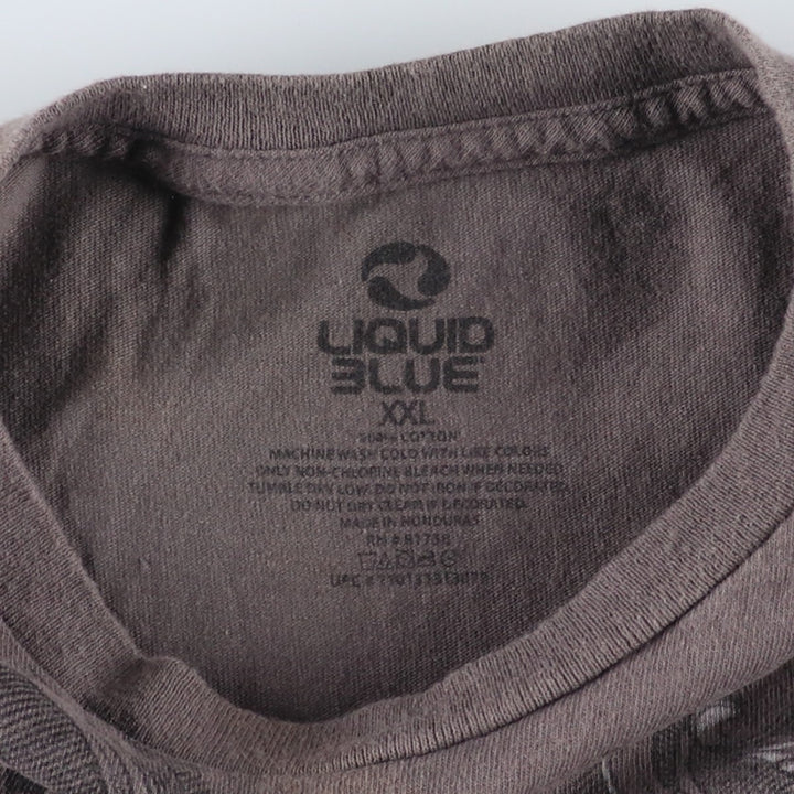 Liquid Blue AC cotton gray type Vintage Second Hand
