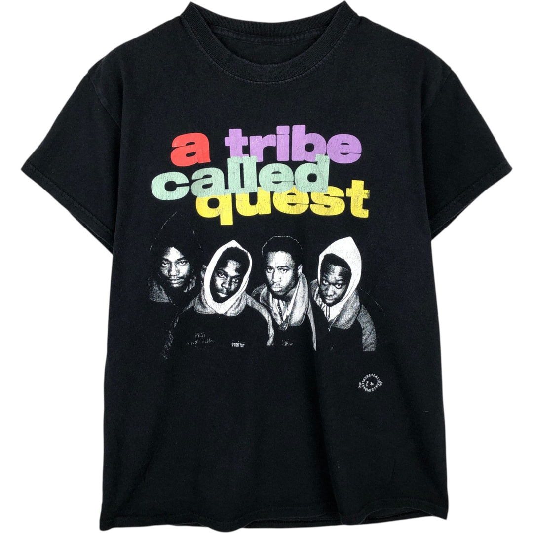 A Tribe Called Quest Rap T-Shirt (Men's Size M) unclear black type Vintage Second Hand