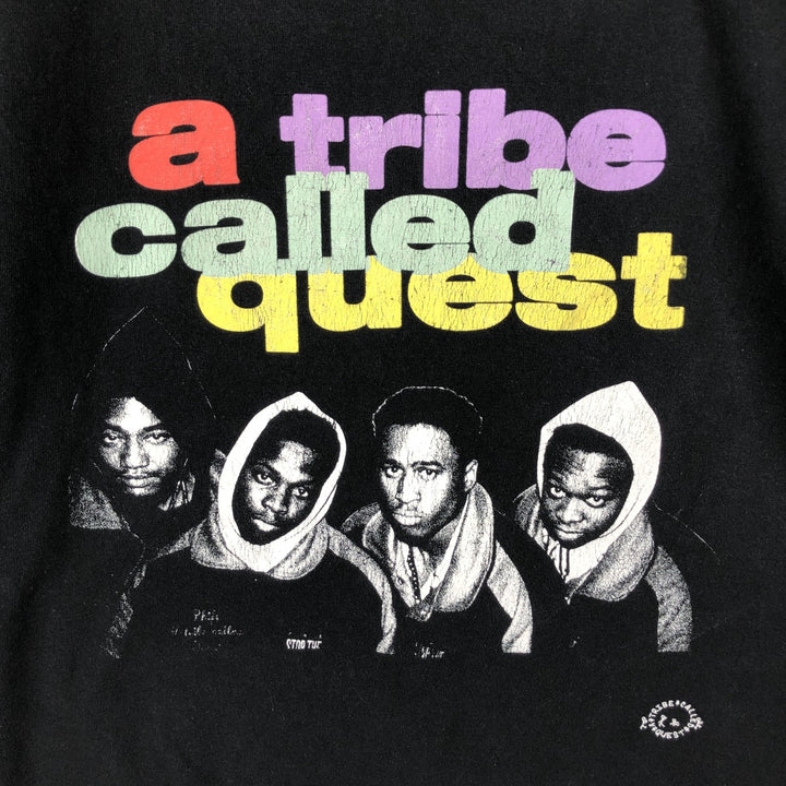 A Tribe Called Quest Rap T-Shirt (Men's Size M) unclear black type Vintage Second Hand