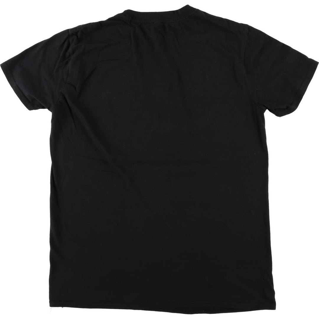 Billie Eilish band t-shirt, made in the UK, men's size M. cotton black type Vintage Second Hand