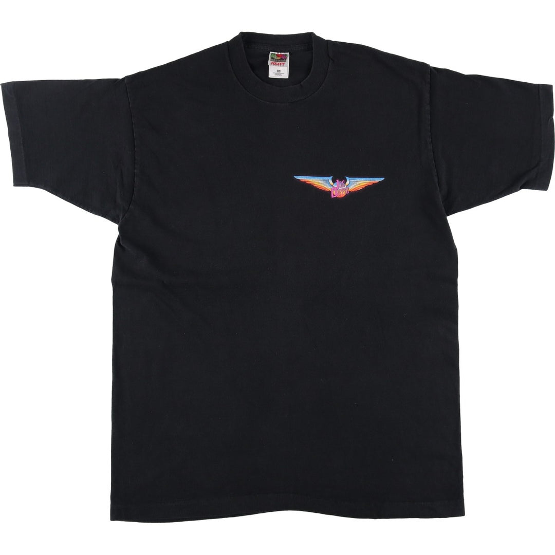 90'S Fruit of the Loom Joe Diffie Band T-Shirt, Made in USA, Men's XL equivalent, Vintage cotton black type Vintage Second Hand