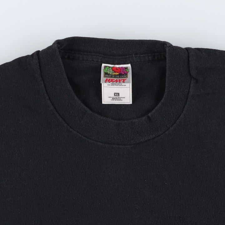 90'S Fruit of the Loom Joe Diffie Band T-Shirt, Made in USA, Men's XL equivalent, Vintage cotton black type Vintage Second Hand