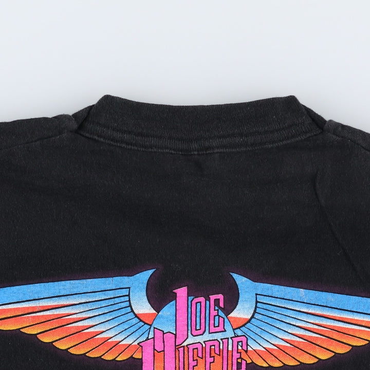 90'S Fruit of the Loom Joe Diffie Band T-Shirt, Made in USA, Men's XL equivalent, Vintage cotton black type Vintage Second Hand