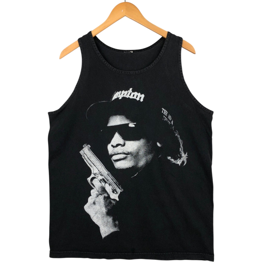 EAZY-E Tank Top, Men's Size M (equivalent) unclear black type Vintage Second Hand