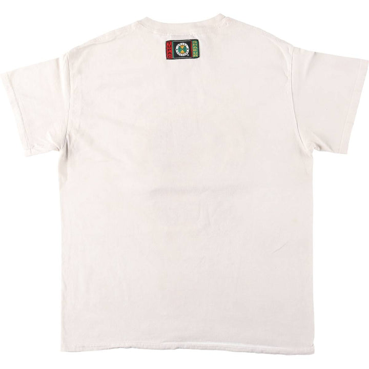 2pac Rap T-shirt, Men's M size cotton white type Vintage Second Hand