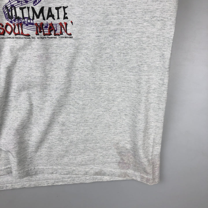 90'S Fruit of the Loom JESUS The ULTIMATE SOUL MAN Band T-shirt, Men's XL equivalent. cotton gray type Vintage Second Hand