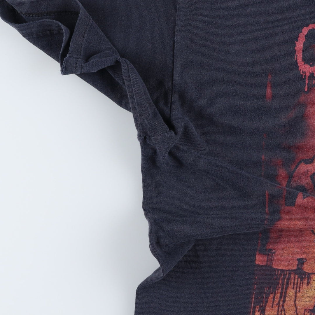 CANNIBAL CORPSE Band T-shirt, Men's XL equivalent. cotton black type Vintage Second Hand