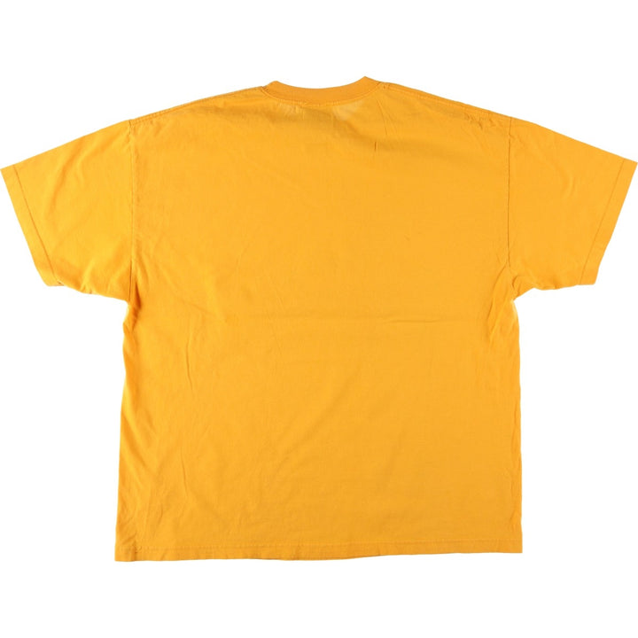 Zion Rootswear BOB MARLEY Band T-shirt (Men's XXL equivalent) cotton yellow type Vintage Second Hand