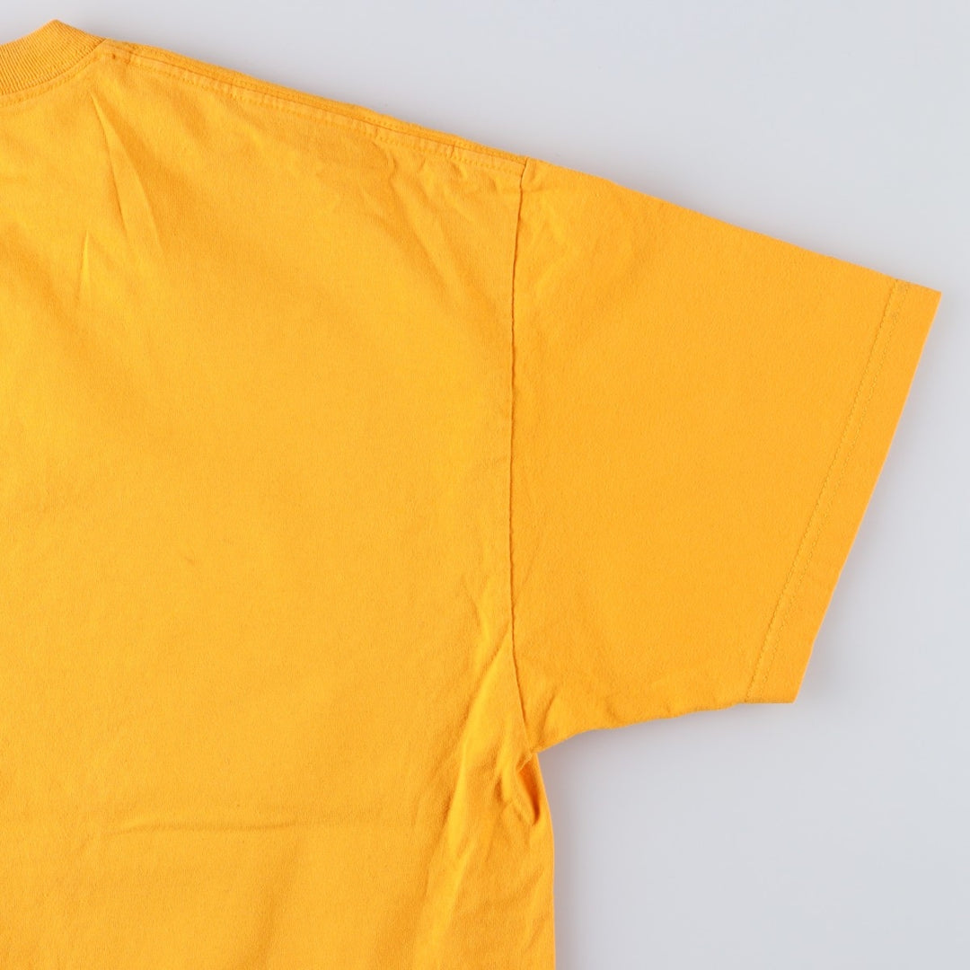 Zion Rootswear BOB MARLEY Band T-shirt (Men's XXL equivalent) cotton yellow type Vintage Second Hand