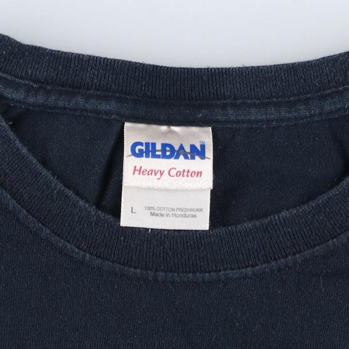 Gildan AC cotton black type Vintage Second Hand
