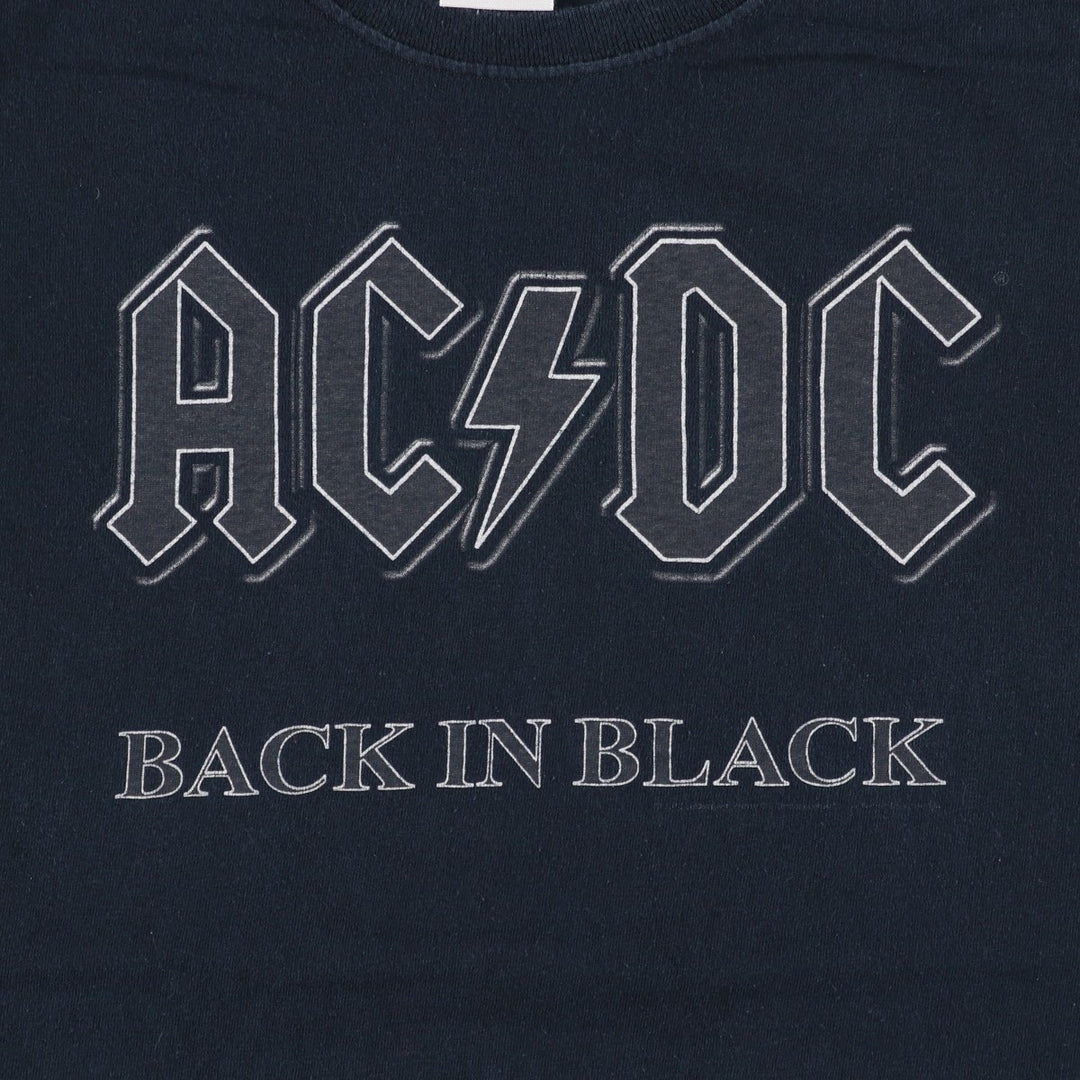 Gildan AC cotton black type Vintage Second Hand