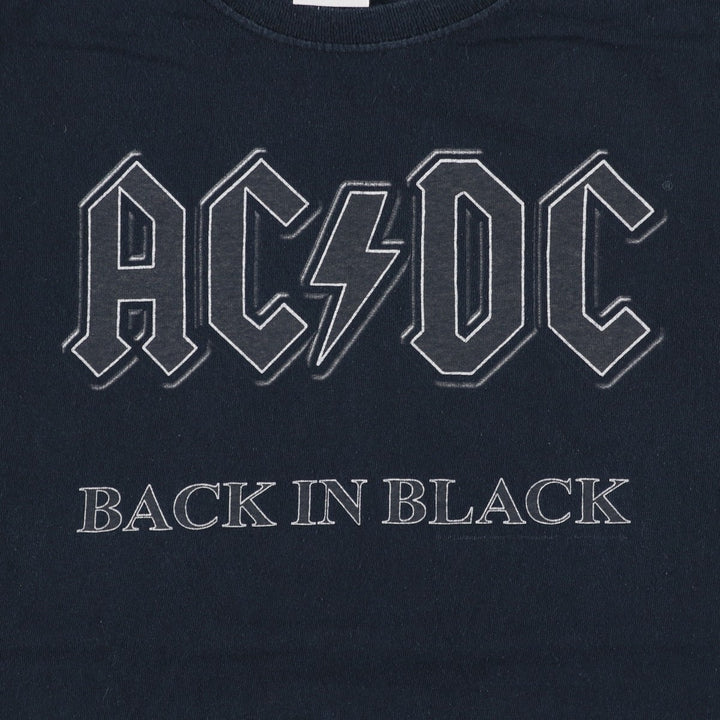 Gildan AC cotton black type Vintage Second Hand