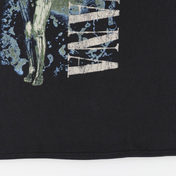 NIRVANA Nirvana Band T-shirt, Band T, Men's M size unclear black type Vintage Second Hand