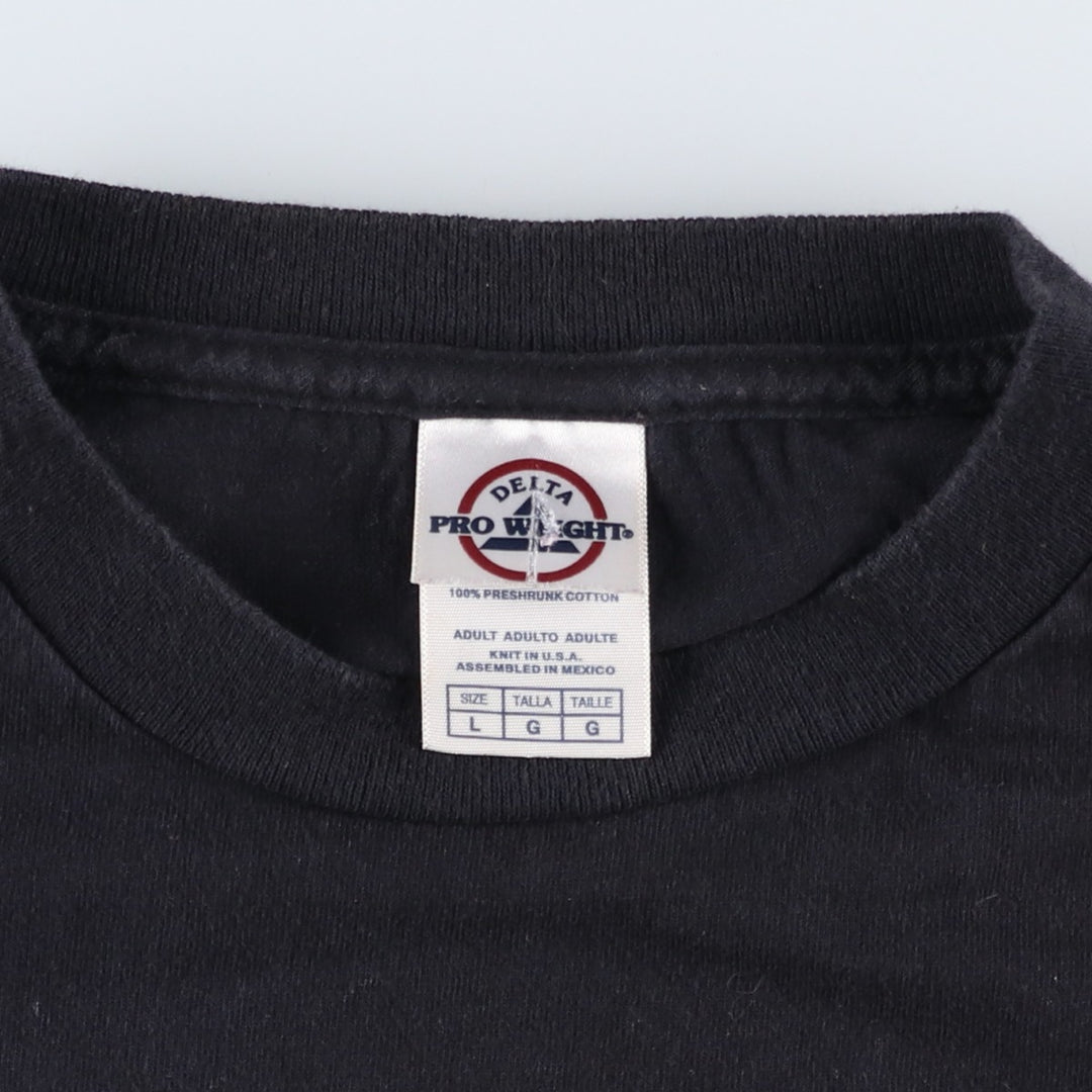 2000'S Delta Journey Band T-shirt, Men's Size L (approx.) cotton black type Vintage Second Hand