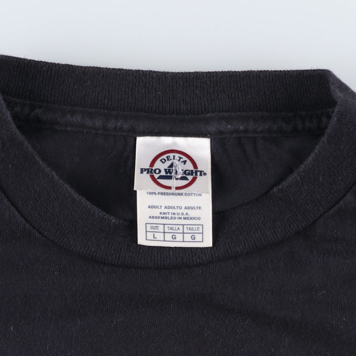 2000'S Delta Journey Band T-shirt, Men's Size L (approx.) cotton black type Vintage Second Hand