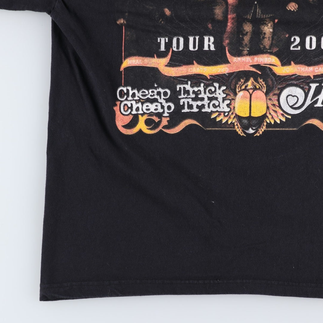2000'S Delta Journey Band T-shirt, Men's Size L (approx.) cotton black type Vintage Second Hand