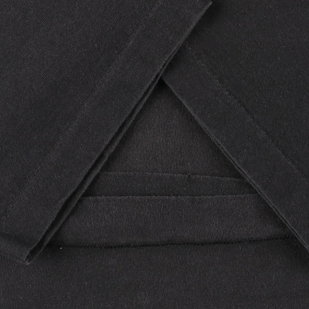 90'S Fruit of the Loom Obsidian Band T-Shirt, Made in USA, Men's Size XL (approx.) cotton black type Vintage Second Hand