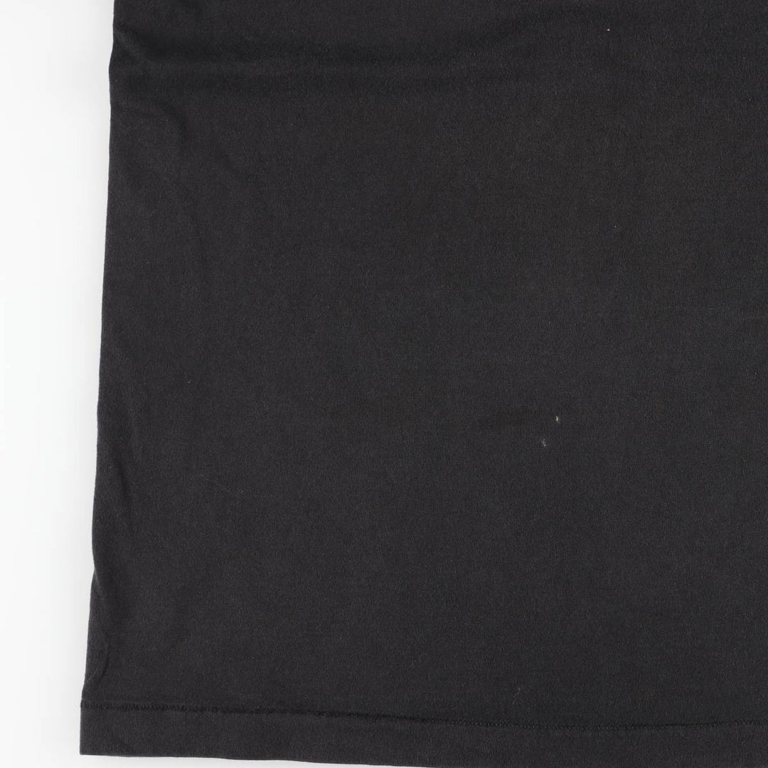 90'S Fruit of the Loom Obsidian Band T-Shirt, Made in USA, Men's Size XL (approx.) cotton black type Vintage Second Hand