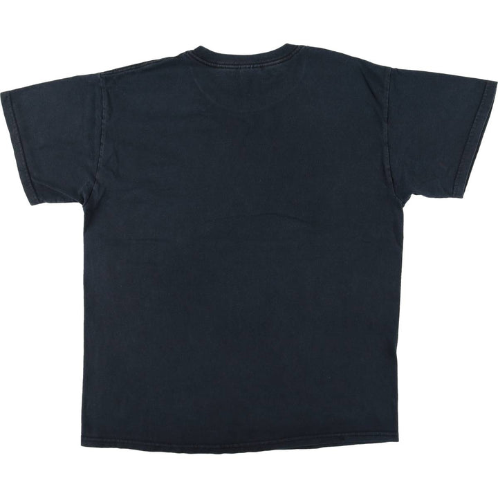 Gildan LED ZEPPELIN Band T-shirt, Men's L size cotton black type Vintage Second Hand